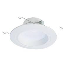 Photo 1 of 
Halo
RL56 Series 5/6 in. Daylight White Selectable CCT Integrated LED White Recessed Light with Baffle White Trim 1221 Lumens