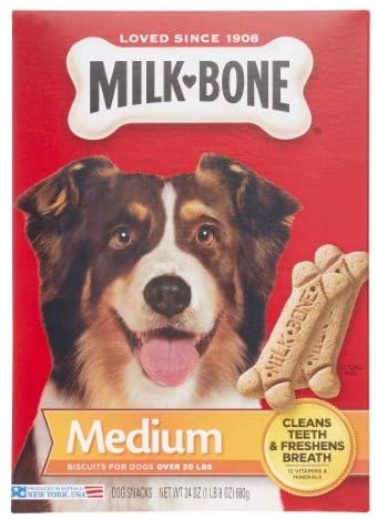 Photo 1 of **Expired : 12/08/2021** Milk-Bone Milkbone (Pack of 5)
