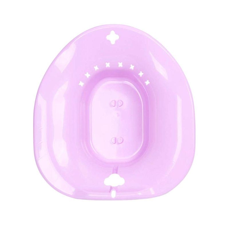 Photo 1 of 2-PACK : Ownsig Sitz Bath for Toilet Seat Yoni Steam Seat Tub Steaming Cleaning Female Maternity Bath Seat Postpartum Care Kit without Irrigator 1Pcs Purple
