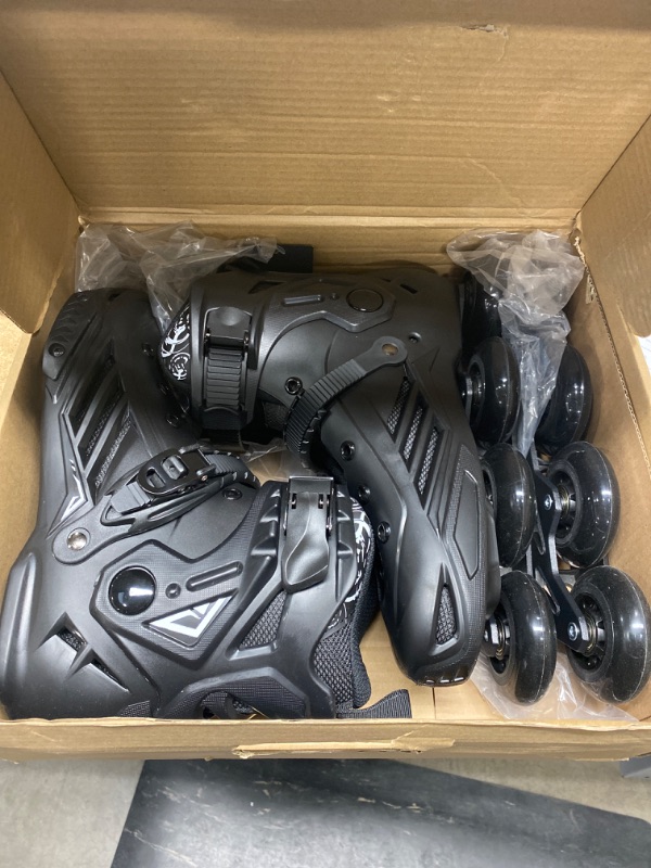 Photo 2 of LIKU Black Professional Inline Skates Unisex
