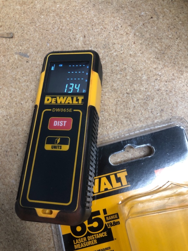 Photo 2 of DEWALT
65 ft. Laser Distance Measurer