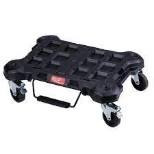 Photo 1 of **PARTS ONLY**Milwaukee PACKOUT Dolly 24 in. x 18 in. Black Multi-Purpose Utility Cart**CART TOP ONLY**