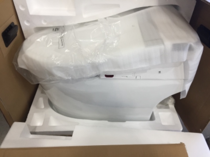 Photo 2 of ***PARTS ONLY***WOODBRIDGE B0960S Smart Bidet seat Toilet with Integrated Dual Flush with Remote Control

