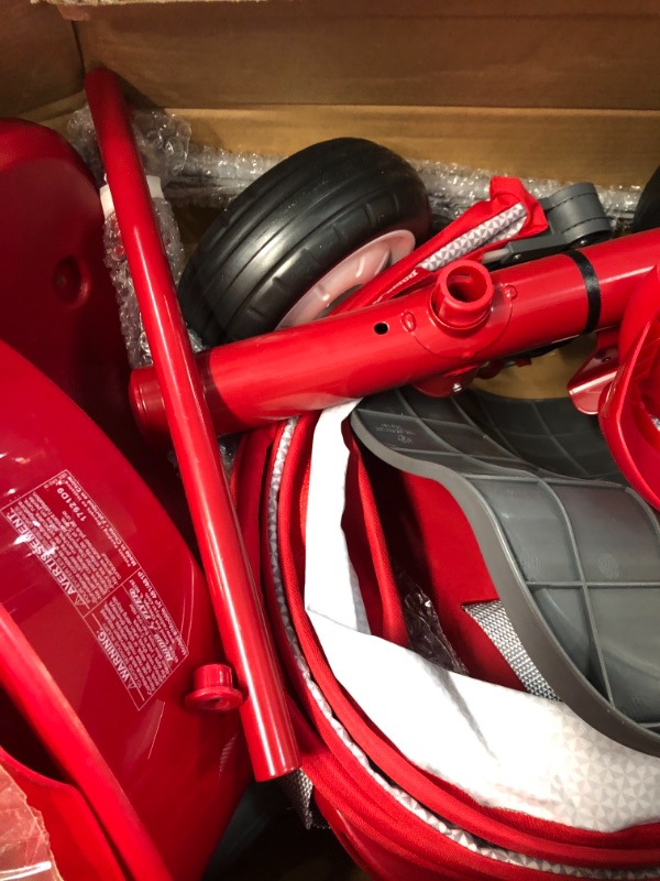 Photo 3 of Radio Flyer 4-in-1 Stroll 'n Trike - Red