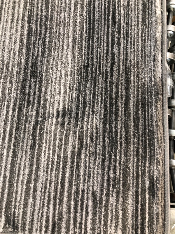 Photo 5 of 2.2'x 6.1" black and white rug