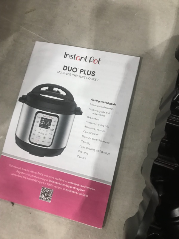 Photo 3 of Instant Pot Duo Plus 6 qt 9-in-1 Slow Cooker/Pressure Cooker