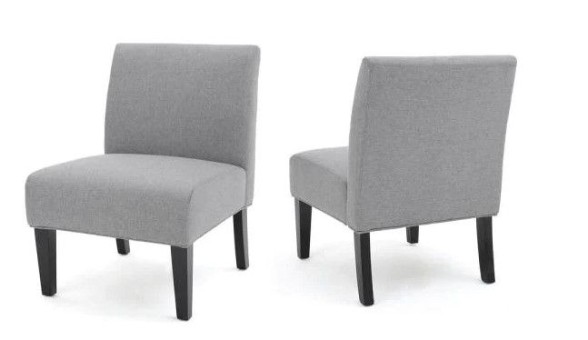 Photo 1 of ***STOCK PHOTO FOR REFERANCE//NOT EXACT*** Noble house furniture 2 chair grey set