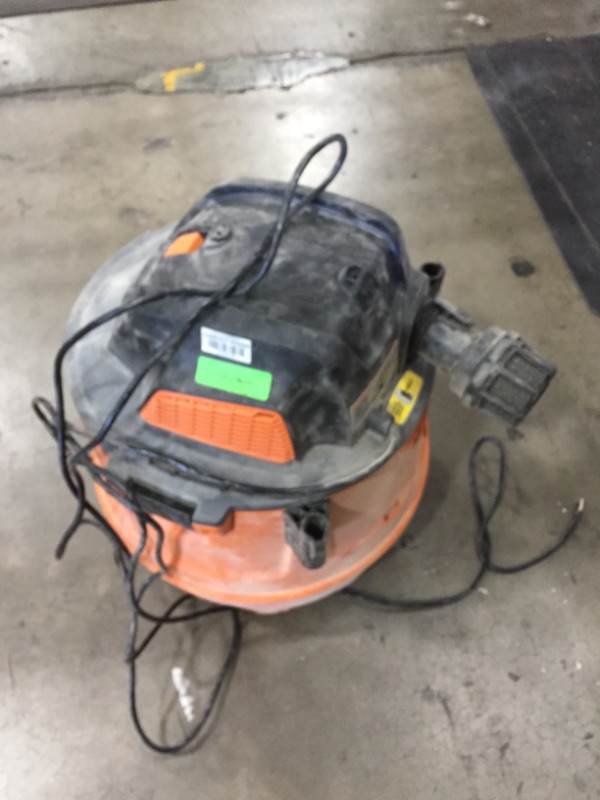 Photo 5 of 16 Gallon 6.5-Peak HP NXT Wet/Dry Shop Vacuum-PARTS ONLY!!!!