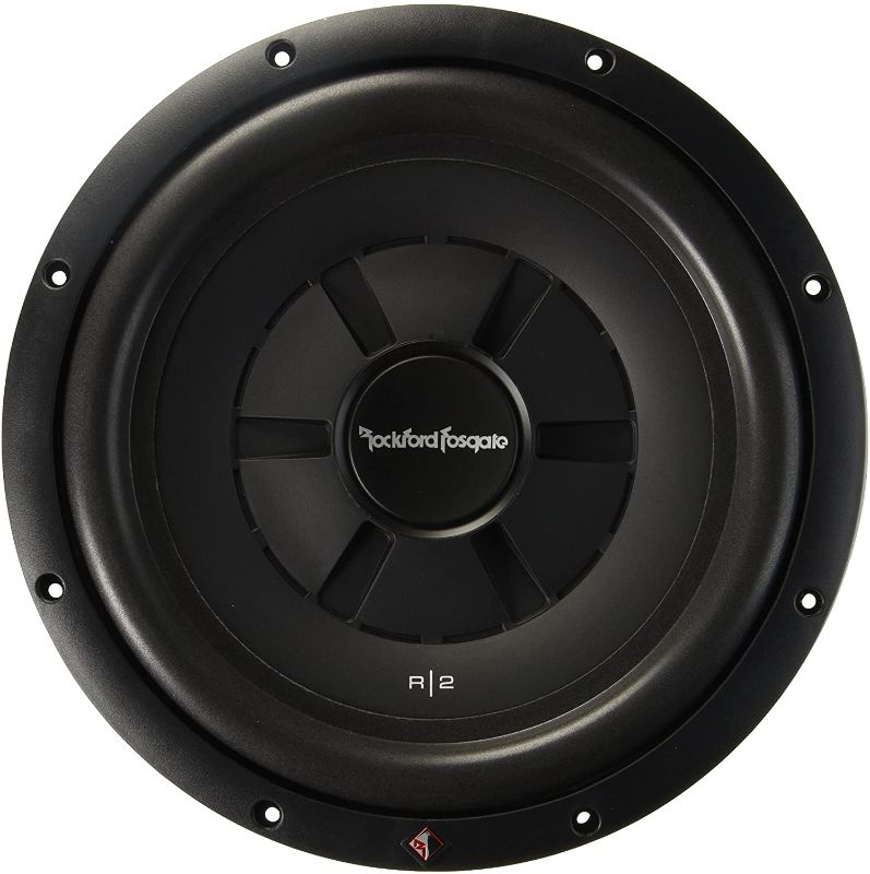 Photo 1 of Rockford Fosgate R2 Ultra Shallow 12-Inch 4 Ohm DVC Subwoofer
