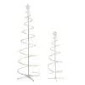 Photo 1 of **ONLY SMALL TREE LIGHTS UP**2-Piece LED Outdoor Spiral Christmas Tree Set
