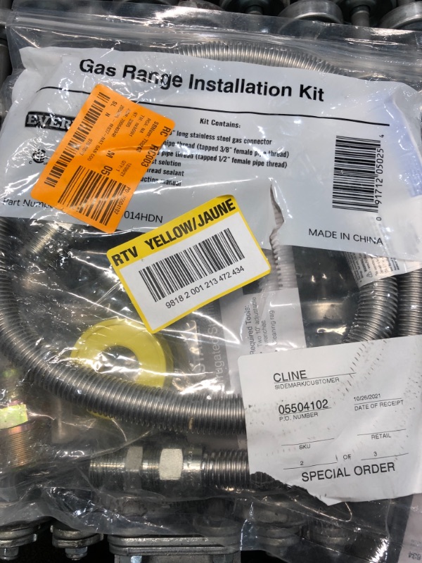 Photo 2 of  Universal Gas Range Installation Kit PM15X103
