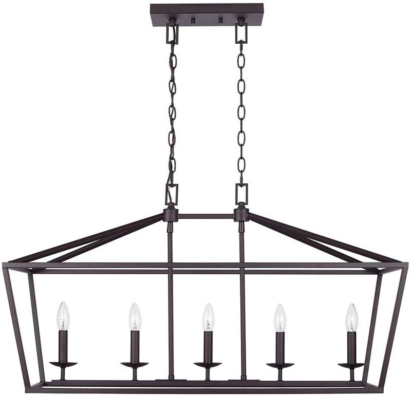 Photo 1 of Home Decorators Collection
Weyburn 5-Light Bronze Caged Island Chandelier