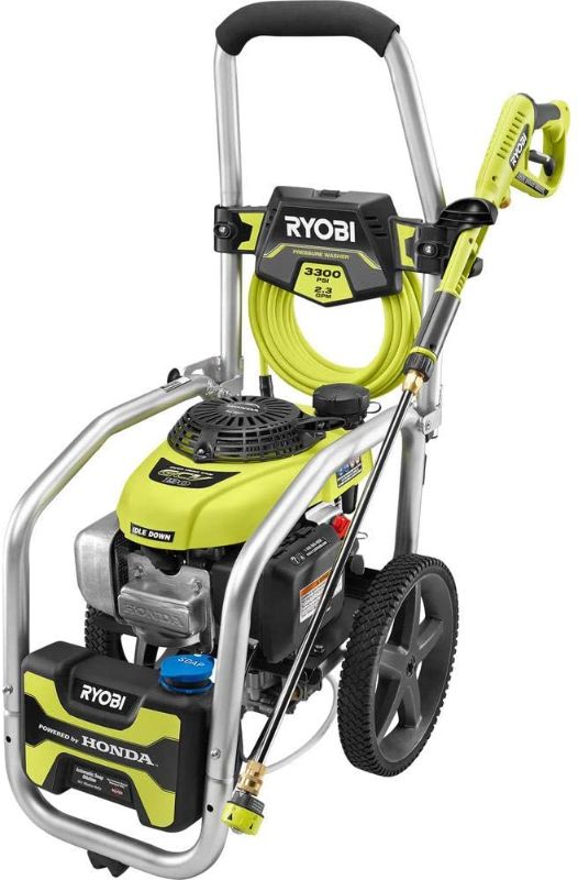 Photo 1 of RYOBI RY80942 3300 PSI 2.3 GPM Cold Water Gas Pressure Washer
