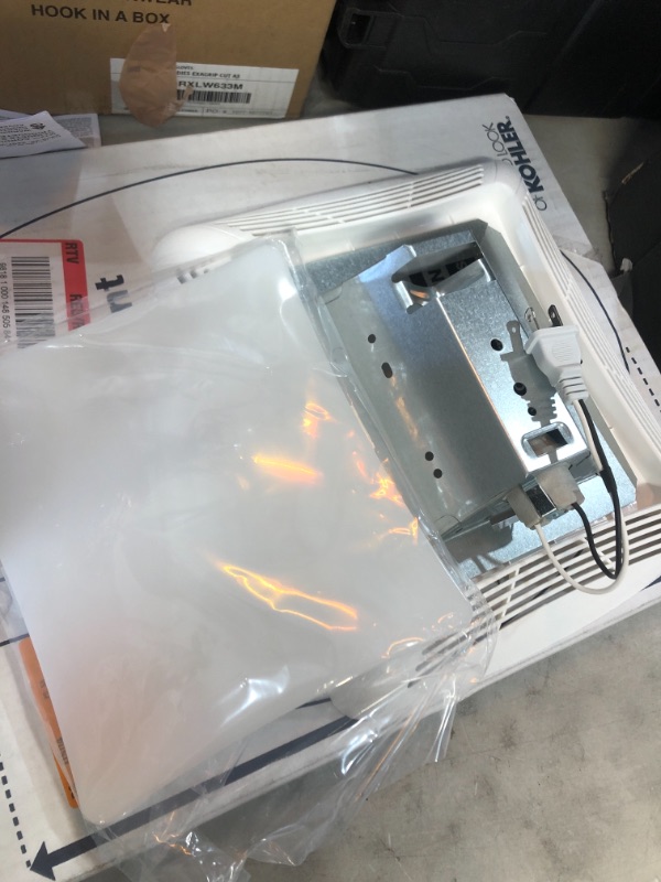 Photo 1 of Nutone 80 CFM Ceiling Bathroom Exhaust Fan with Light
