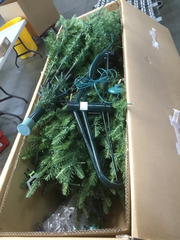 Photo 2 of 7.5 Ft. Grand Duchess Balsam Fir LED Pre-Lit Artificial Christmas Tree