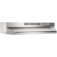 Photo 1 of 24" Range Hood, 2-Speed Rocker, Light, 190 CFM