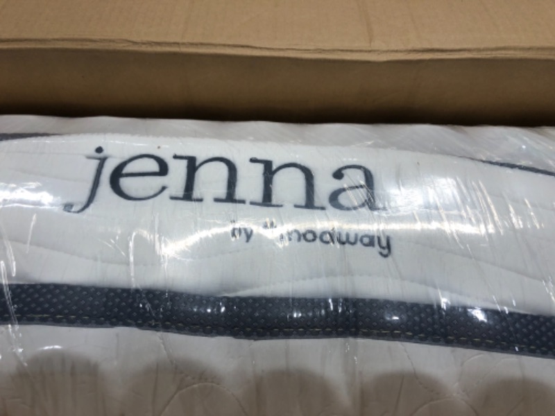 Photo 3 of Modway Jenna 10in. Medium Innerspring Tight Top Twin Mattress, White