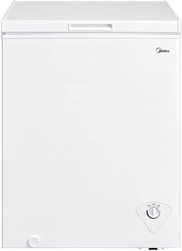 Photo 1 of ***PARTS ONLY*** Midea MRC050S0AWW Chest Freezer, 5.0 Cubic Feet, White
