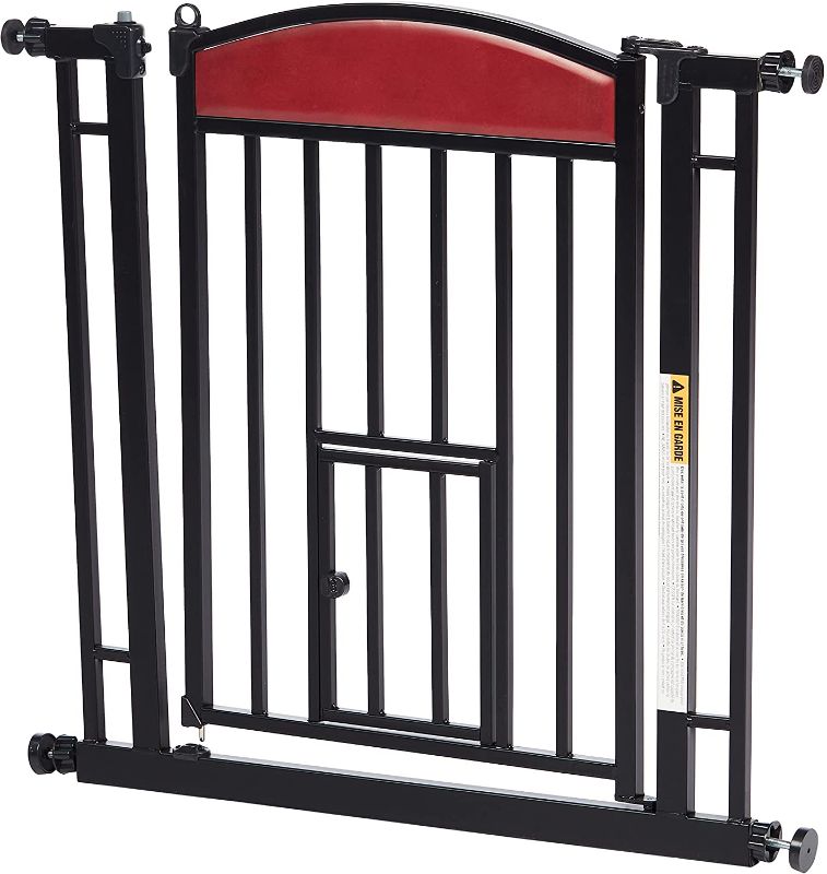 Photo 1 of Carlson Pet Products Design Studio Home Decor Walk Through Pet Gate
