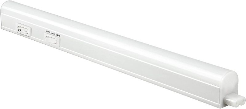 Photo 1 of Sunlite 53109 LED Linkable Under Cabinet Light Fixture, Adjustable Color 30K/40K/50K, 12 Watts, 1200 Lumens, Kitchens, Bathrooms, Offices, Workbenches, ETL Listed, 34-Inch, CCT
