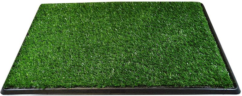 Photo 1 of  Pet Supply Pee Turf Portable Dog Potty Trainer, Green 24 X 19
