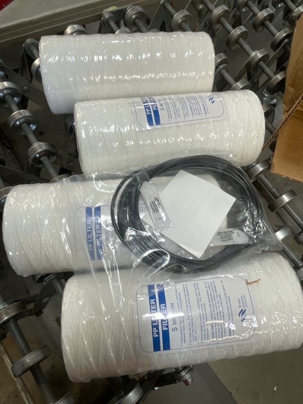 Photo 2 of  4pcs/lot PP Sediment Filter 5 inch 5 Micron Polypropylene Replacement PP Water Filter Cartridge Cotton Filter