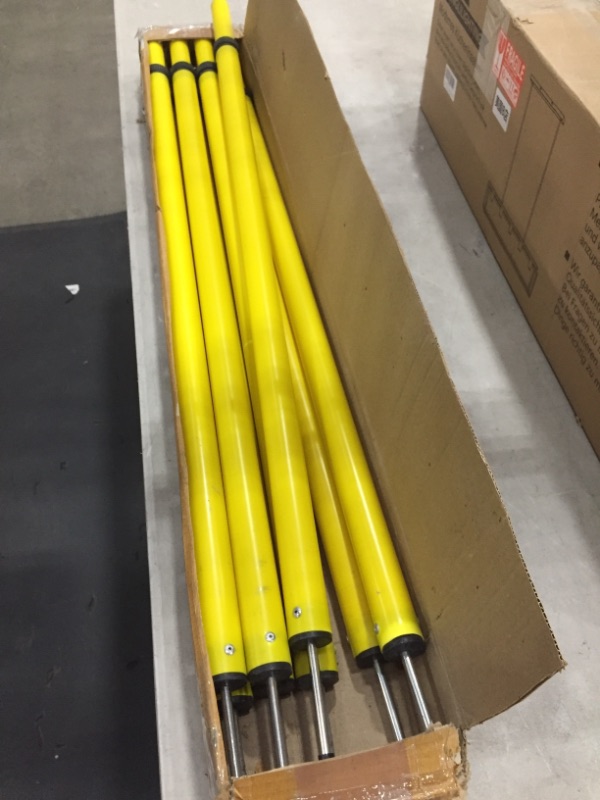 Photo 1 of *USED*
Aerator Yellow Poles, 8 Pk