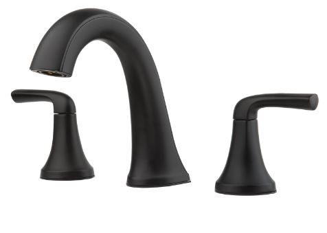 Photo 1 of *factory packaged/ strapped*
Pfister Ladera 8 in. Widespread 2-Handle Bathroom Faucet in Matte Black