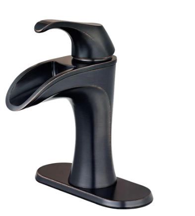 Photo 1 of *factory packaged/ strapped*
Pfister Brea 4 in. Centerset Single-Handle Bathroom Faucet in Tuscan Bronze