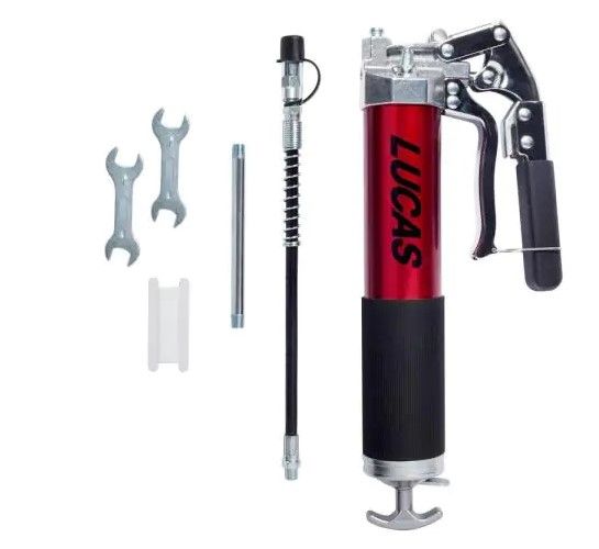 Photo 1 of Industrial Duty 2-Way Pistol Lever Grease Gun
