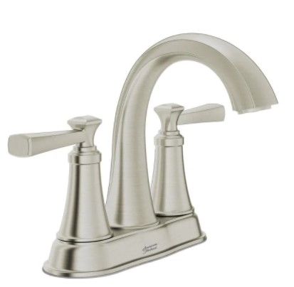 Photo 1 of American Standard
Rumson 4 in. Centerset 2-Handle Bathroom Faucet in Brushed Nickel