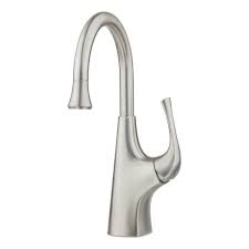 Photo 1 of ***PARTS ONLY***Ladera Single-Handle Bar Faucet in Spot Defense Stainless Steel
