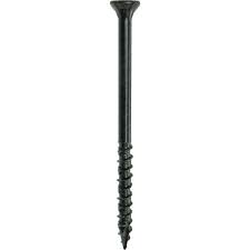 Photo 1 of #9 x 3 in. Black Star Flat-Head Wood Deck Screw (5 lbs.-Pack)
