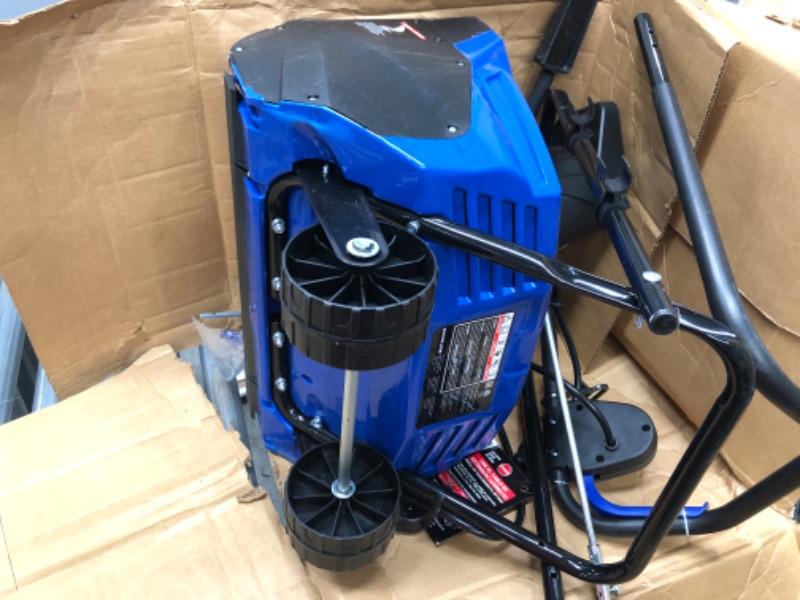 Photo 2 of Snow Joe SJ623E-RM Electric Single Stage Snow Thrower 18-Inch · 15 Amp Motor Headlights (Refurbished)