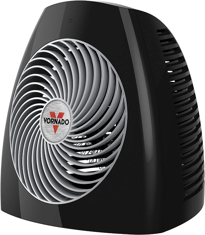 Photo 1 of *READ BELOW* Vornado MVH Vortex Heater with 3 Heat Settings, Adjustable Thermostat, Tip-Over Protection, Auto Safety Shut-Off System, Whole Room, Black
