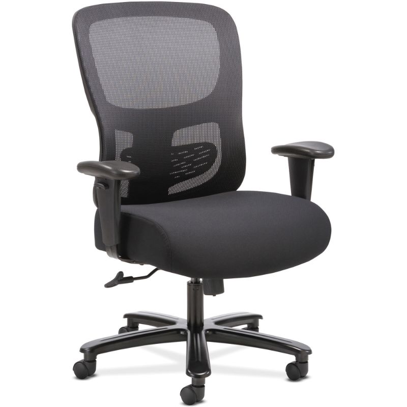 Photo 1 of Sadie Seating Adjustable Arm Big/Tall Mesh Task Chair, Black
