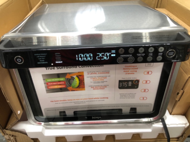 Photo 2 of **READ BELOW**Ninja DT251 Foodi 10-in-1 Smart Air Fry Digital Countertop Convection