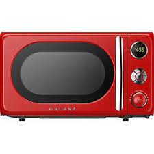 Photo 1 of Galanz Glcmka07ber-07 Countertop Microwave Retro 0.7 Cu ft 700W, Blue