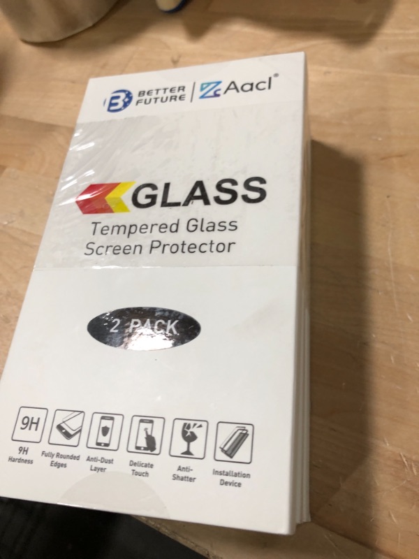 Photo 2 of Glass Screen Protector for iPhone 6/7/8, 4.7 Inch, 2 Pack, Tempered Glass Film, Not for Full Coverage
3 pack 