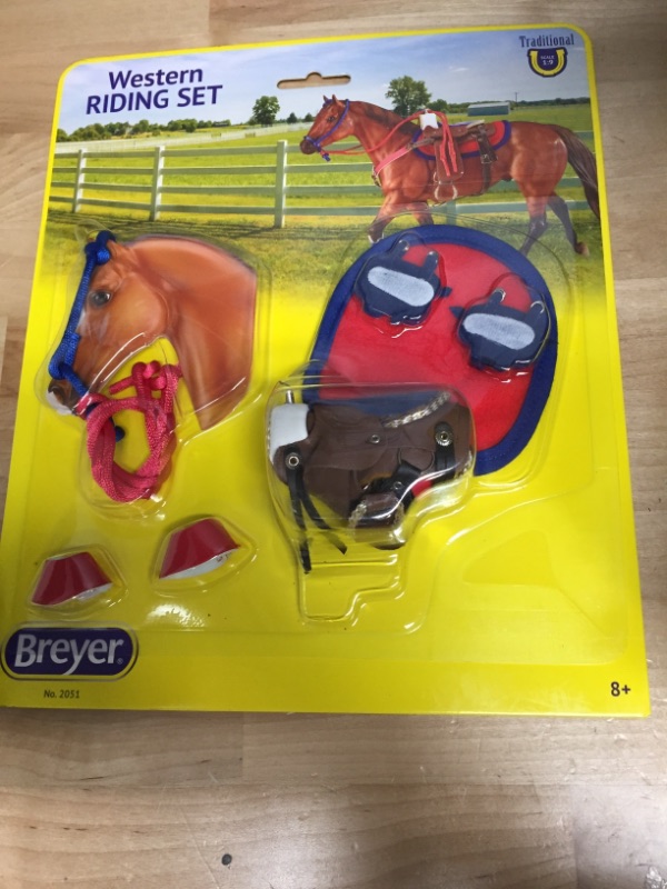 Photo 2 of  BREYER WESTERN RIDING SET