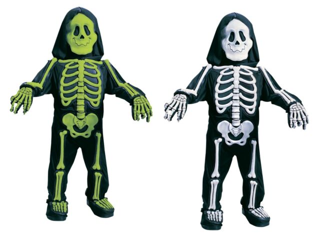 Photo 2 of Fun World Costumes Baby Boy's Totally Skelebones Black/white Size Large 4-6 6
