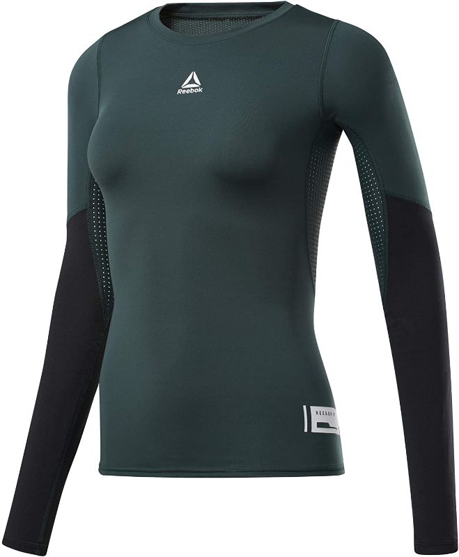 Photo 1 of UFC Women's Long Sleeve Compression Top, Ivy Green
MEDIUM
