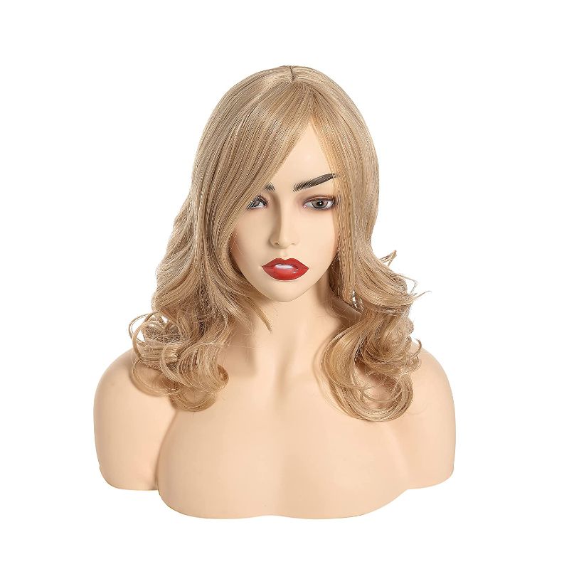 Photo 1 of Wavy Wig, Short Bob Wigs, Short Wig For Women, Bob Wig With Bangs, Synthetic Wigs Lace Front, Cute Wigs, Halloween Wigs Short, Cosplay Wigs, Daily Party Wig for Girl Colorful Costume Wigs
