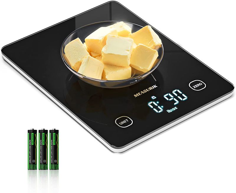 Photo 1 of Measurik Food Scale - Multifunction Digital Kitchen Scale - Weight Ounces and Grams, Batteries Included
