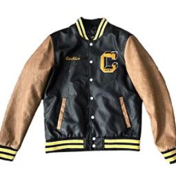 Photo 1 of Cochise Cooley High School Varsity Letterman Leather Bomber Jacket XL
