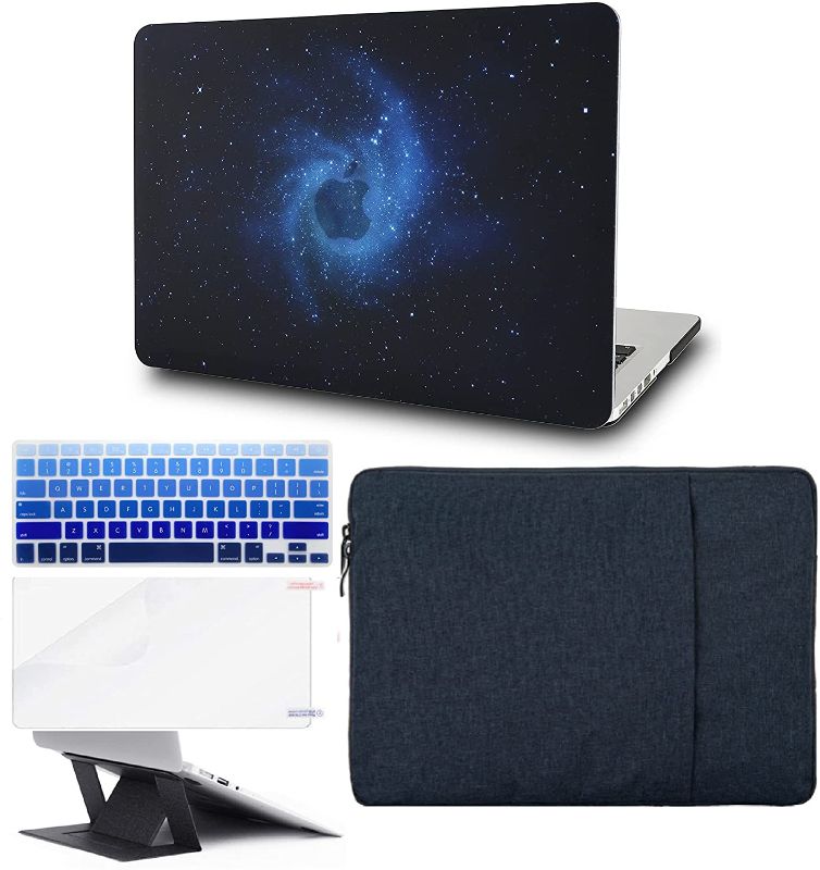 Photo 1 of KECC Compatible with MacBook Pro Retina 13 inch Case 2012-2015 A1502 A1425 Plastic Hard Shell + Keyboard Cover + Sleeve + Screen Protector + Laptop Stand (Blue)
