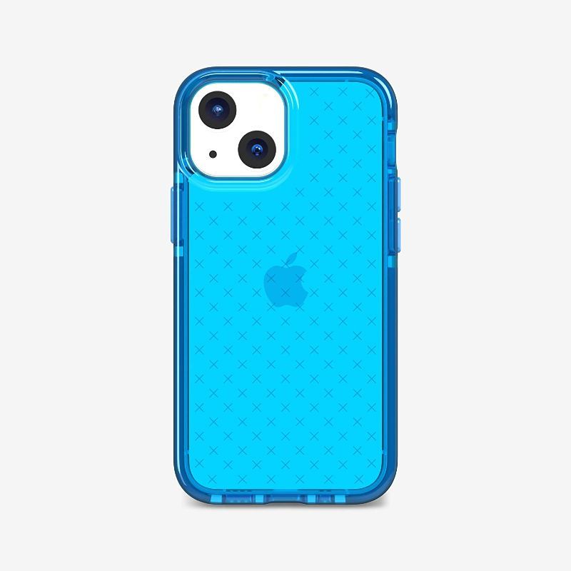 Photo 1 of Tech21 Evo Check for iPhone 12 MINI 5G WITH 12 FT DROP PROTECTION, CLASSIC BLUE, FOR IPHONE 2020 5.4"
