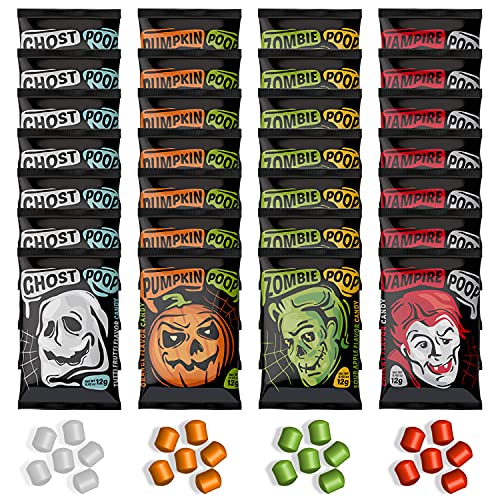 Photo 1 of BUNDLE OF 2 Brach's Kiddie Mix Variety Candy, 175 Count, Assorted
AND, Halloween Themed Candy - 24 Mini Packs - Assorted Variety Pack of Trick or Treat Candy, Includes 4 Flavors, Ghost, Pumpkin, Vampire and Zombie Poop 

