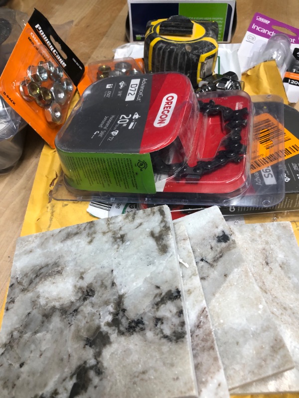 Photo 1 of **SOLD AS IS**
BAG OF ASSORTED HOME IMPROVEMENT ITEMS