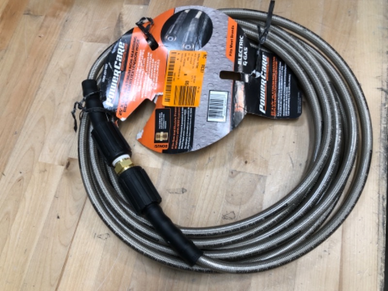 Photo 2 of 1/4 in. x 25 ft. x 3200 PSI Extension/Replacement Pressure Washer Hose
